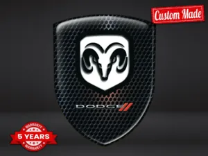 Dodge Decalcomanie Vetri Auto su Misura Eleganti Regolabili